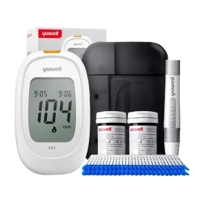 Glucómetro Yuwell 582 + 50 Cintas + 50 Lancetas